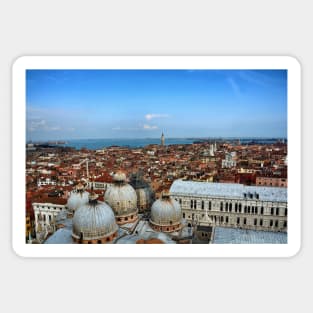 Beautiful Venezia- What a view! Sticker